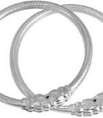 Silver bangles-and-bracelets