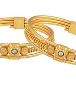 Gold bangles-and-bracelets