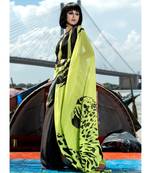 Fierce georgette digital printed_sarees