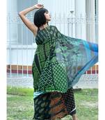 Indian Stencil georgette digital printed_sarees