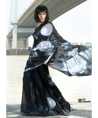 City Lights georgette digital printed_sarees 2