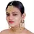 Gold Copper Base Kundan Necklace with Earrings & Mang Tika
