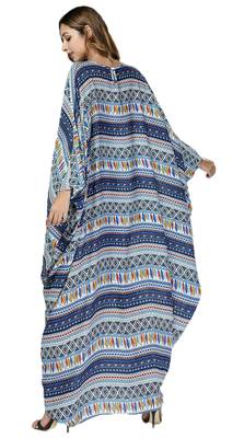 JSDC Women's Turkish Moss Casual Wear Kaftan 4