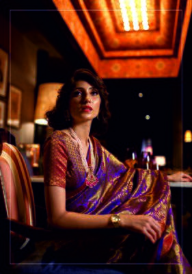 Aurima Nylon Silk Embroidered Saree For 2