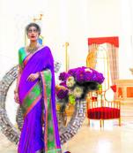 Aurima Crystle Silk Designer Saree For Women