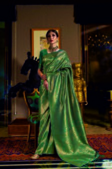 Aurima Soft Weaving Silk Designer Saree For