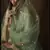 Green sequins embroidered net sharara suit