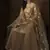 Beige sequins embroidered net sharara suit