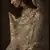 Beige sequins embroidered net sharara suit