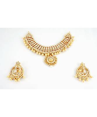 Gold Plated Necklace Set 1