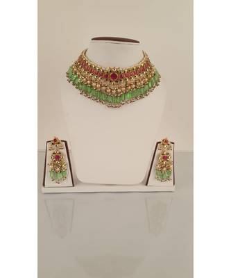 Multi Color Kundan Choker 1