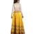 Yellow Mulberry silk Embroidered lehenga Choli with Dupatta