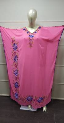 Royal Hand Paint Party Evening Dress Arabic Egypt Kaftan Maxi Gown Farasha 0505 1