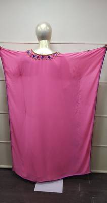 Royal Hand Paint Party Evening Dress Arabic Egypt Kaftan Maxi Gown Farasha 0505 3