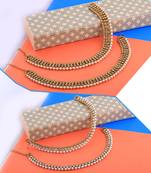 Designer Traditional Necklace With Anklet  Jewellery Set For Women Girls