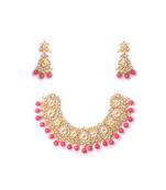 KUNDAN PINK NECKLACE