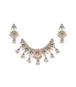 Gold Plated Meenakari Necklace Set