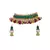 KUNDAN  CHOKER WITH EARRINGS
