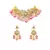 KUNDAN  NECKLACE  WITH EARRINGS