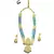 KUNDAN  LONG PENDANT NECKLACE WITH EARRINGS