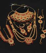 Red necklace-sets