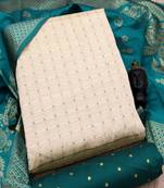 Beige banarasi banarasi salwar