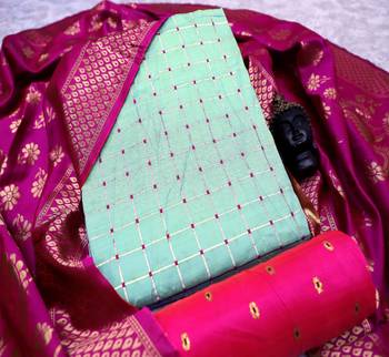 Sky-blue banarasi banarasi salwar 1
