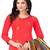 Peach hand embroidery cotton salwar