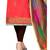 Peach hand embroidery cotton salwar