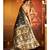 Black And Gold Baluchari Silk