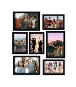eCraftIndia Memory Wall Collage Photo Frame - Set of 7 Photo Frames for 3 Photos of 5"x 7", 4 Photos of 4"x6"