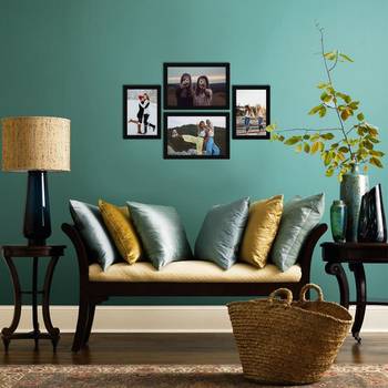 eCraftIndia Memory Wall Collage Photo Frame - Set of 4 Photo Frames for 2 Photos of 4"x6", 2 Photos of 5"x7" 3