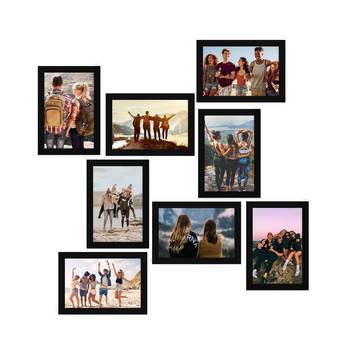 eCraftIndia Memory Wall Collage Photo Frame - Set of 8 Photo Frames for 8 Photos of 4"x6" 1