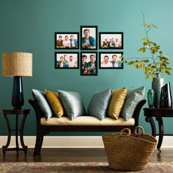 eCraftIndia Memory Wall Collage Photo Frame - Set of 6 Photo Frames for 6 Photos of 4"x6" 3