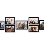 eCraftIndia Memory Wall Collage Photo Frame - Set of 7 Photo Frames for 6 Photos of 4"x6", 1 Photos of 5"x7"