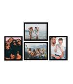 eCraftIndia Memory Wall Collage Photo Frame - Set of 4 Photo Frames for 4 Photos of 6"x8"