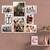 eCraftIndia Memory Wall Collage Photo Frame - Set of 8 Photo Frames for 6 Photos of 5"x7", 2 Photos of 8"x10"