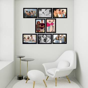 eCraftIndia Memory Wall Collage Photo Frame - Set of 8 Photo Frames for 8 Photos of 5"x7" 3