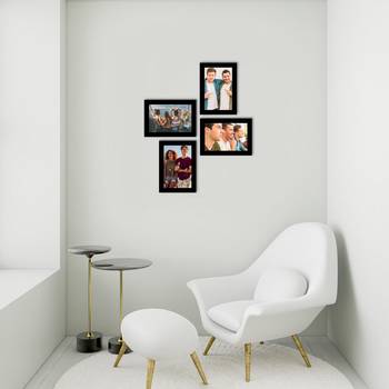 eCraftIndia Memory Wall Collage Photo Frame - Set of 4 Photo Frames for 4 Photos of 5"x7" 3