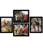 eCraftIndia Memory Wall Collage Photo Frame - Set of 4 Photo Frames for 4 Photos of 8"x10"