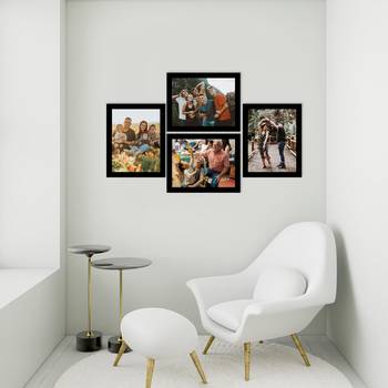eCraftIndia Memory Wall Collage Photo Frame - Set of 4 Photo Frames for 4 Photos of 8"x10" 3