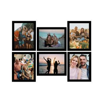 eCraftIndia Memory Wall Collage Photo Frame - Set of 6 Photo Frames for 6 Photos of 8"x10" 1