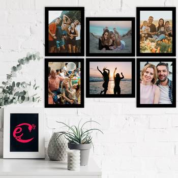 eCraftIndia Memory Wall Collage Photo Frame - Set of 6 Photo Frames for 6 Photos of 8"x10" 2