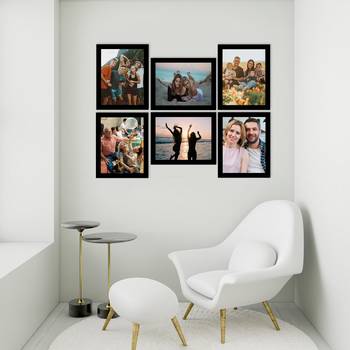 eCraftIndia Memory Wall Collage Photo Frame - Set of 6 Photo Frames for 6 Photos of 8"x10" 3
