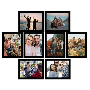 eCraftIndia Memory Wall Collage Photo Frame - Set of 8 Photo Frames for 8 Photos of 8"x10" 1