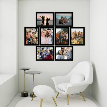eCraftIndia Memory Wall Collage Photo Frame - Set of 8 Photo Frames for 8 Photos of 8"x10" 3