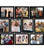eCraftIndia Memory Wall Collage Photo Frame - Set of 10 Photo Frames for 10 Photos of 8"x10"