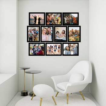 eCraftIndia Memory Wall Collage Photo Frame - Set of 10 Photo Frames for 10 Photos of 8"x10" 3