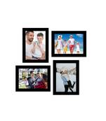 eCraftIndia Memory Wall Collage Photo Frame - Set of 4 Photo Frames for 4 Photos of 6"x8"