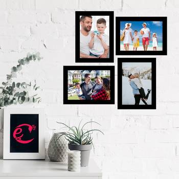eCraftIndia Memory Wall Collage Photo Frame - Set of 4 Photo Frames for 4 Photos of 6"x8" 2
